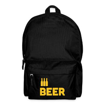 Amateurs de bière - Sac à dos - noir - Devant