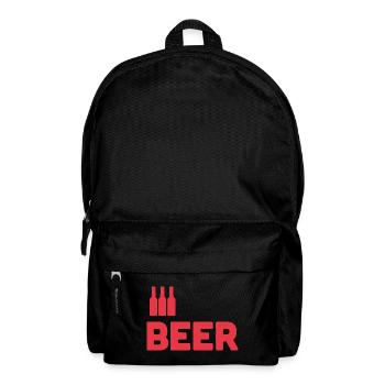 Amateurs de bière - Sac à dos - noir - Devant