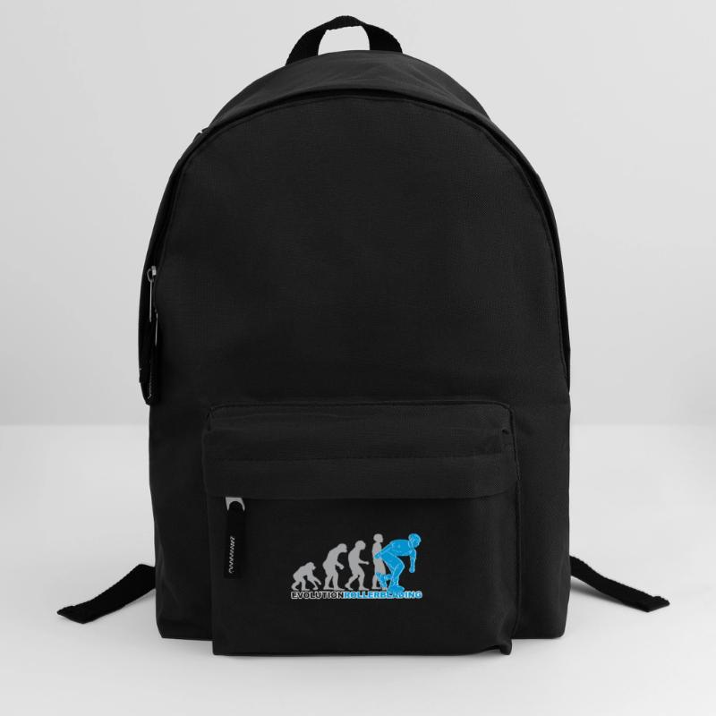 evolution rollerblading, inline skates, skating Backpack