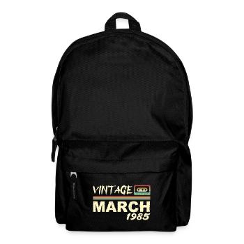 March 1985 - March 1985 - Backpack - black - Front
