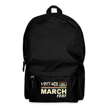 März 1951 - März 1951 - Rucksack - Schwarz - Vorne