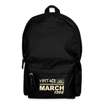 März 1998 - März 1998 - Rucksack - Schwarz - Vorne