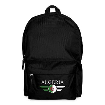 I Love Algeria, Elegance Style Design T-Shirt - Backpack - black - Front