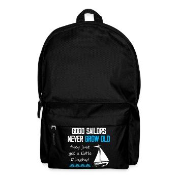 Good Sailors never grown old - Rucksack - Schwarz - Vorne