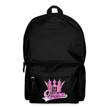 QUEEN 21ST BIRTHDAY SWEET 21 - Backpack - black - Front