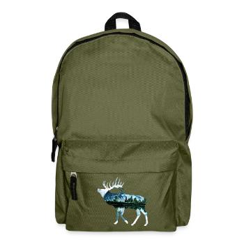 Moose - Backpack - olive green - Front