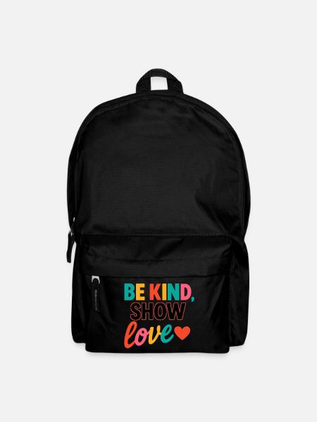 BEKIND_SHOW_LOVE - Backpack - black