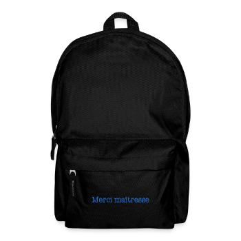 MAÎTRESSE. MERCI. MERCI MAÎTRESSE - Sac à dos - noir - Devant