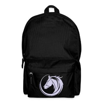 Cheval Tête d’équitation Équitation Sport équestre Cavalier Tribal - Sac à dos - noir - Devant