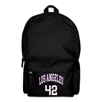 Los Angeles 42 - Rucksack - Schwarz - Vorne