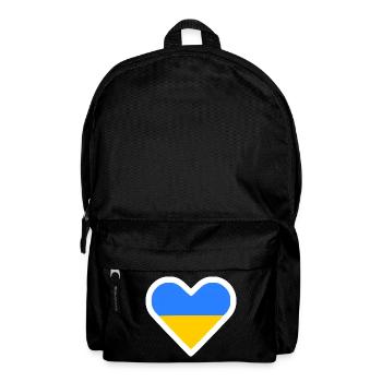 Ukraine - Rucksack - Schwarz - Vorne