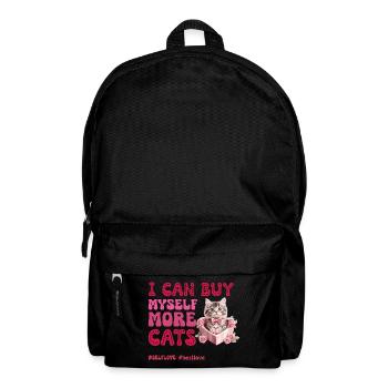 Valentinstag Katze - Rucksack - Schwarz - Vorne
