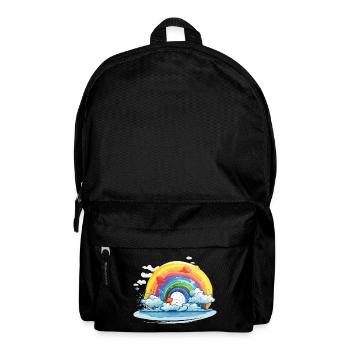 Fierté arc-en-ciel - Sac à dos - noir - Devant