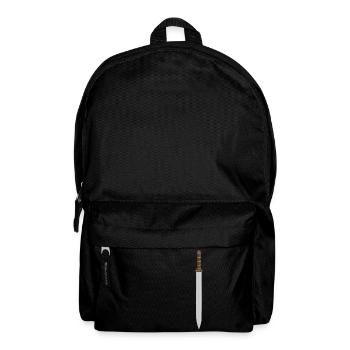vikings wickinger warrior vikingboat boot8 - Backpack - black - Front