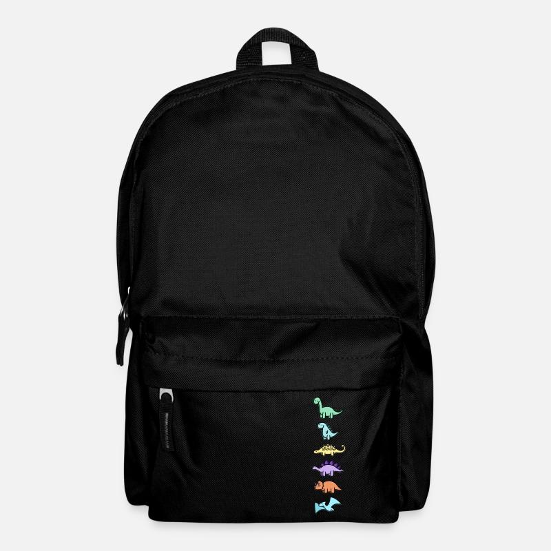 Süße Dinos - Rucksack - Schwarz