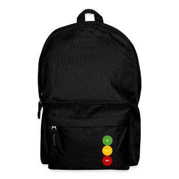 Du hast immer die Wahl - Rucksack - Schwarz - Vorne