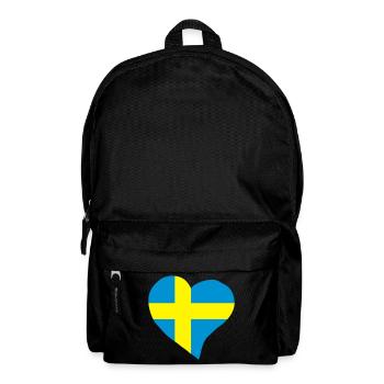 Swedish heart - Backpack - black - Front