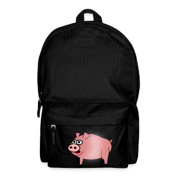bbq barbecue grillen burger beef bacon steak spare - Rucksack - Schwarz - Vorne
