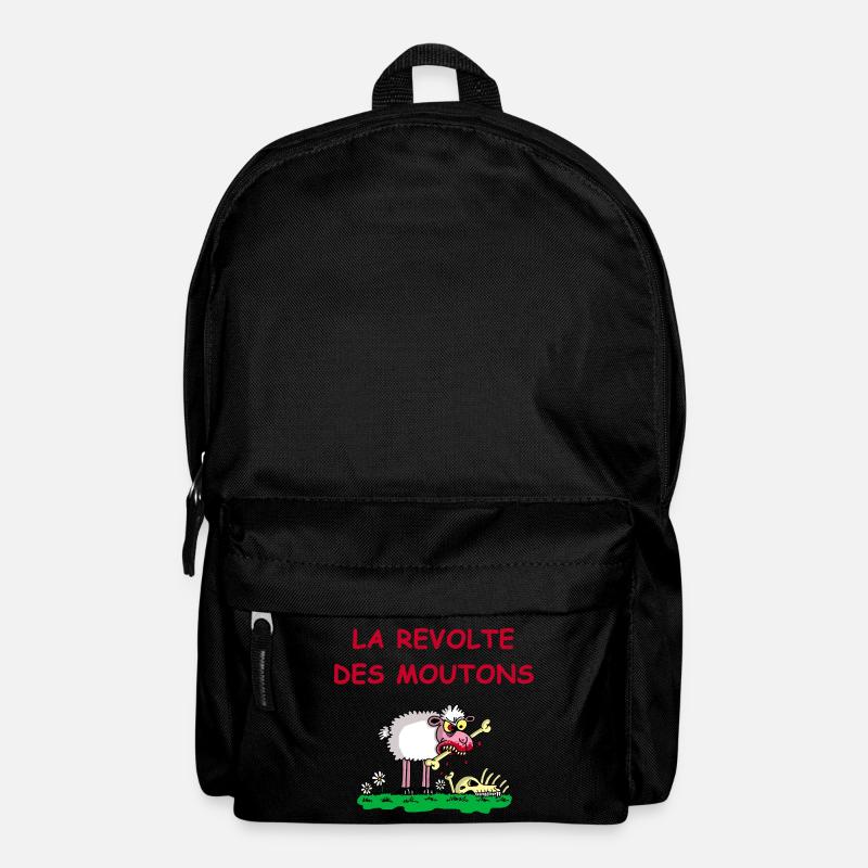 La révolte des moutons - Sac à dos - noir