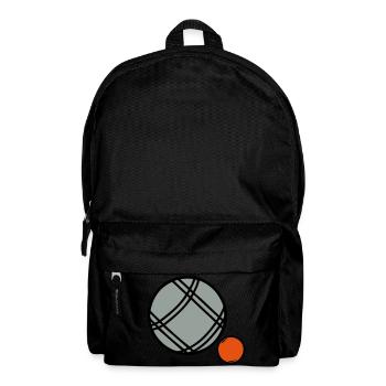petanque boule sport17 - Sac à dos - noir - Devant
