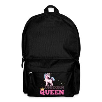 UNICORN QUEEN - Rucksack - Schwarz - Vorne