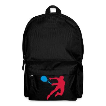 Le joueur de tennis - Sac à dos - noir - Devant