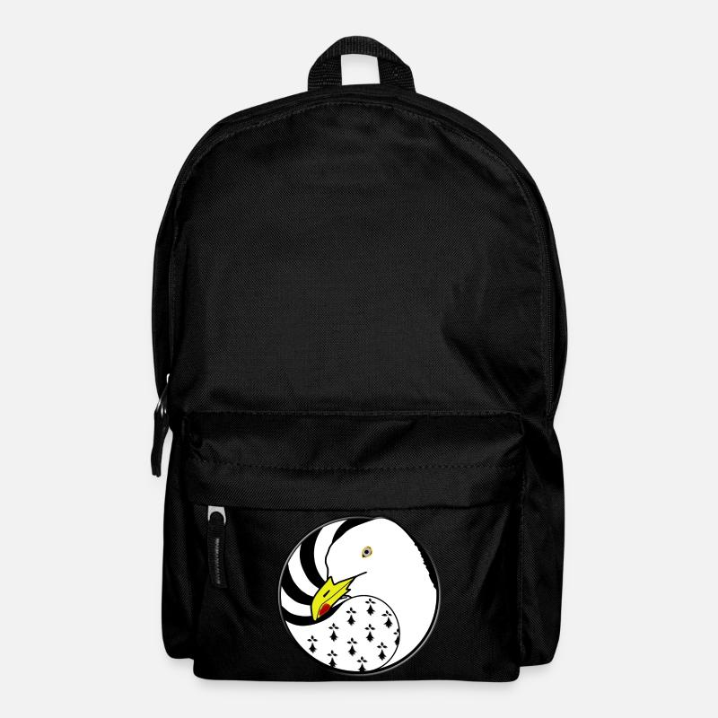 Le goéland Breton - Sac à dos - noir