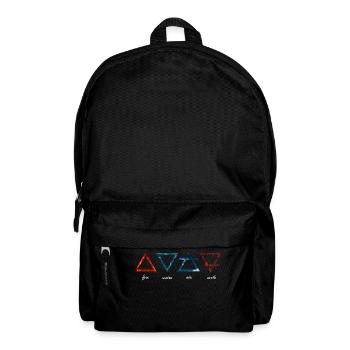 Alchemic Elements - Backpack - black - Front