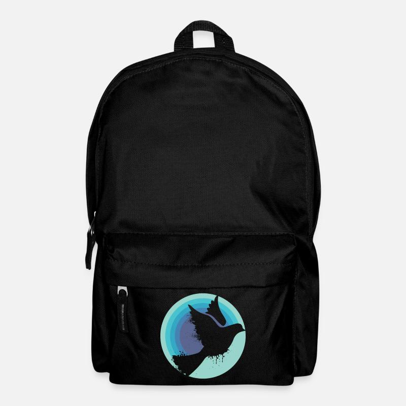 Colombe de la Paix - Sac à dos - noir