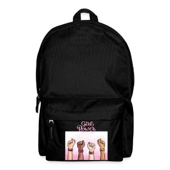 Pouvoir des filles - Sac à dos - noir - Devant