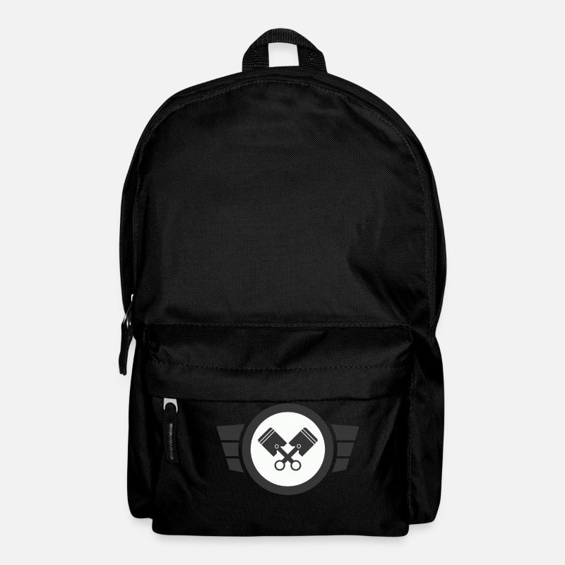 Zweitakt Liebe - Simson Retro Logo Design - Rucksack - Schwarz