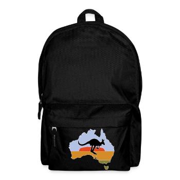 Australien - Rucksack - Schwarz - Vorne