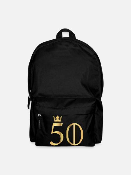 50 ans - Sac à dos - noir