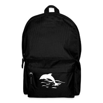 Dolphin Delfine - Rucksack - Schwarz - Vorne