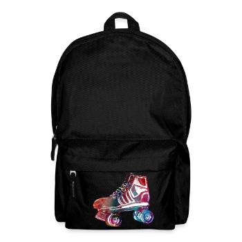 Rollschuhe Sport Kunst #roller #skates - Rucksack - Schwarz - Vorne