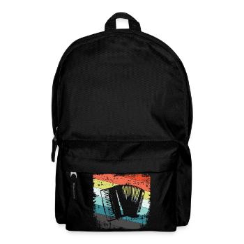 Accordéon Harmonica - Sac à dos - noir - Devant