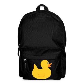 Ente - Rucksack - Schwarz - Vorne