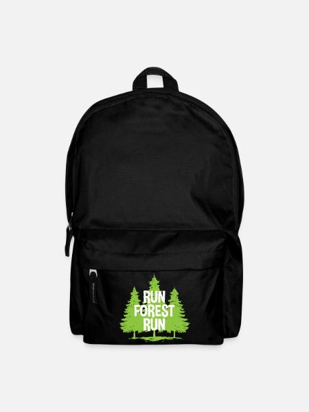 Run Forest Run - Rucksack - Schwarz
