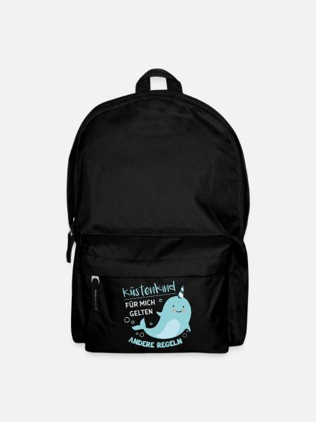 Süßes Küstenkind - Rucksack - Schwarz