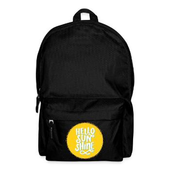 Hello Sunshine - Backpack - black - Front