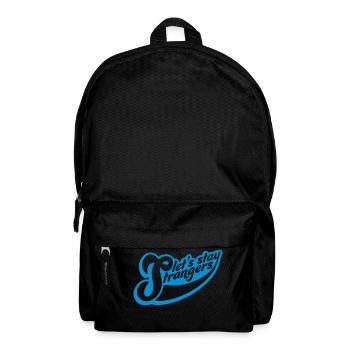 Citation Restons Strangers - Sac à dos - noir - Devant