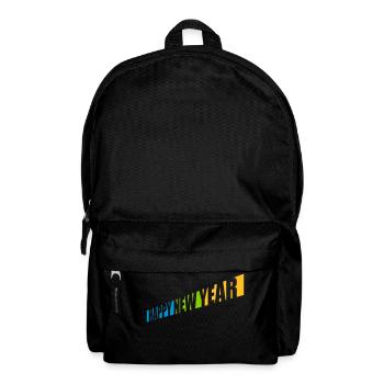 Citation Bonne année - Sac à dos - noir - Devant