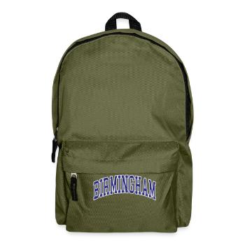 Birmingham - Backpack - olive green - Front