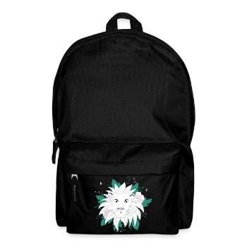 Botanischer Löwe - Rucksack - Schwarz - Vorne