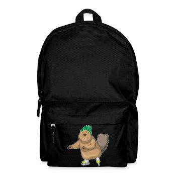 Beaver Ice Skating Skates - Backpack - black - Front