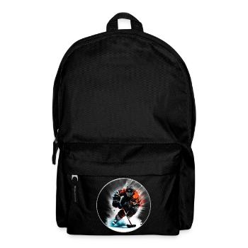 Hockey sur glace - Sac à dos - noir - Devant