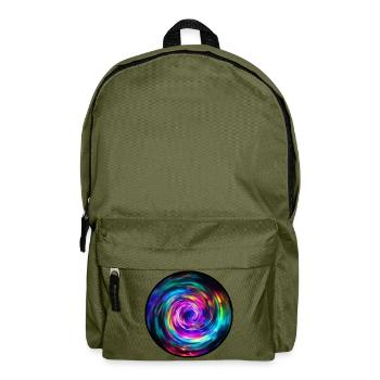 TIME TRAVEL - Backpack - olive green - Front