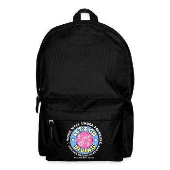 Let's go diving in the red sea - Backpack - black - Front