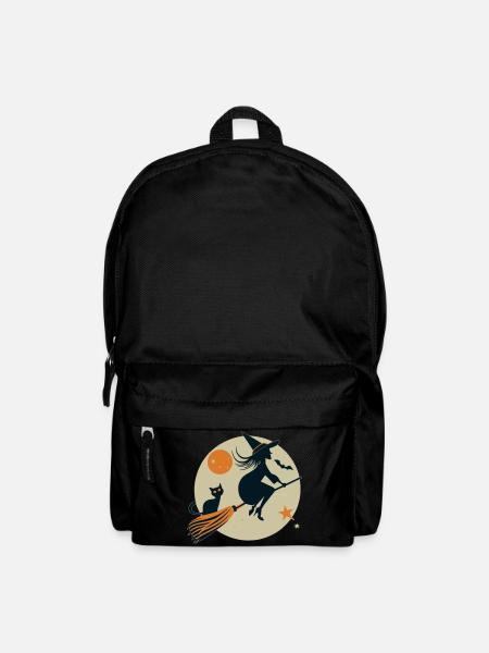 Hexe - Rucksack - Schwarz