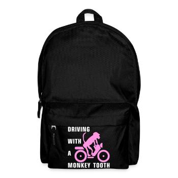 Driving with a monkey tooth - Affenzahn - Backpack - black - Front